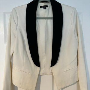 White/Black Blazer